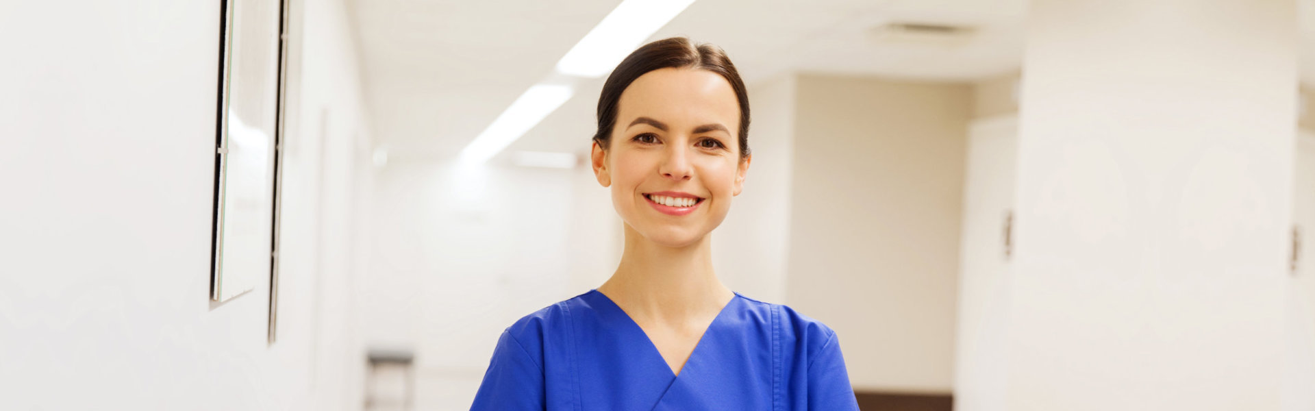 woman smiling