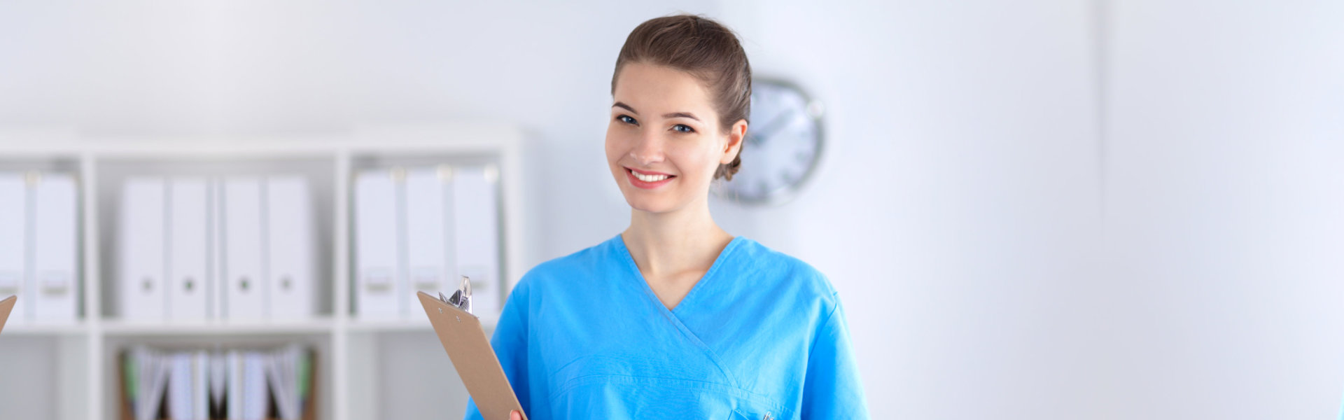 woman smiling